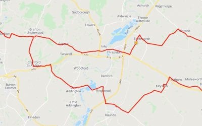 40.7 mile : Kettering – Old Weston (clockwise east)